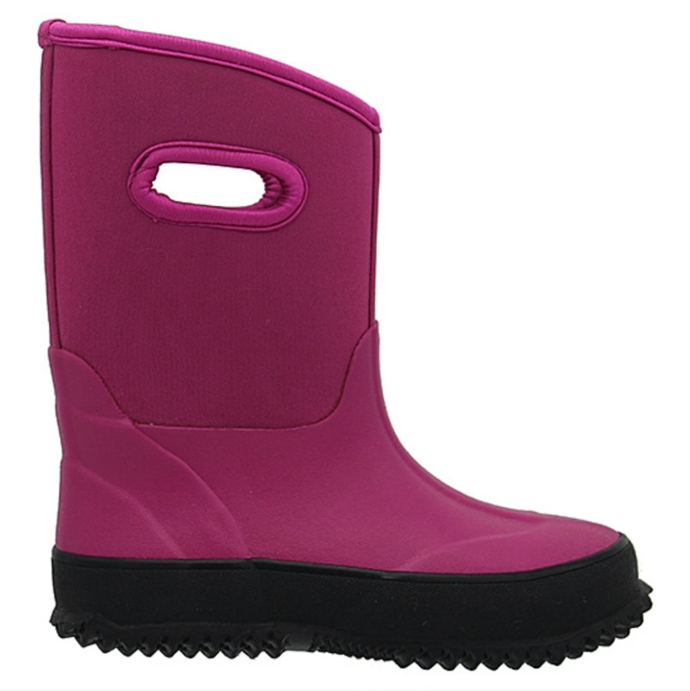 Storm Kidz Fuchsia Neoprene Rain Boot - Girls Size Toddler 8